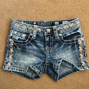 Miss me shorts girls sz 10